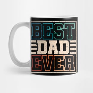 Best Dad Ever Funny Retro Father Daddy Fathers Day Mug
